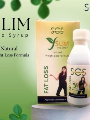 SCS Slim Pro Syrup herbal weight loss formula for fat burning and metabolism support