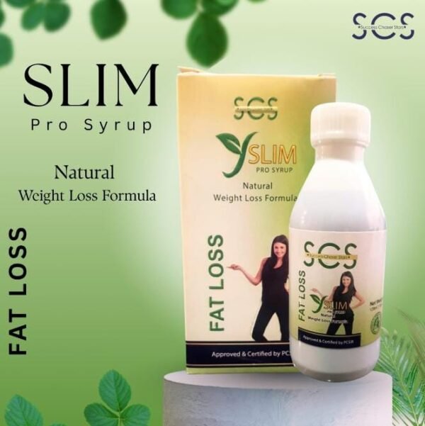 SCS Slim Pro Syrup herbal weight loss formula for fat burning and metabolism support